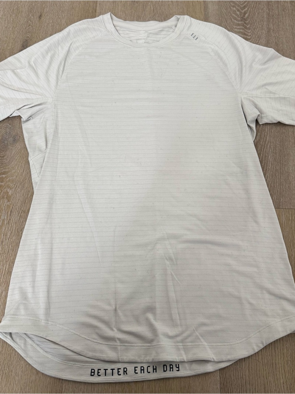 lululemon athletica White Short-Sleeve Performance Tee